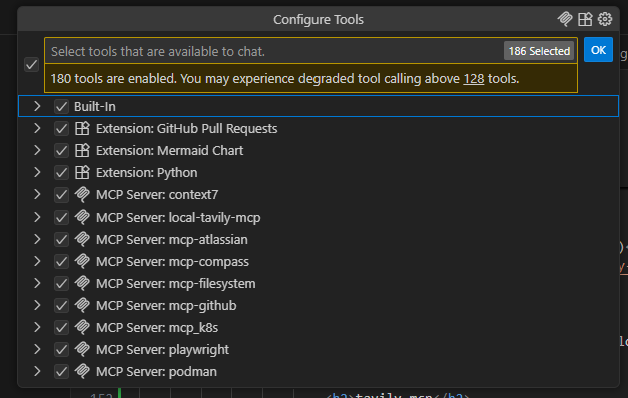 GitHub Copilot avec MCP